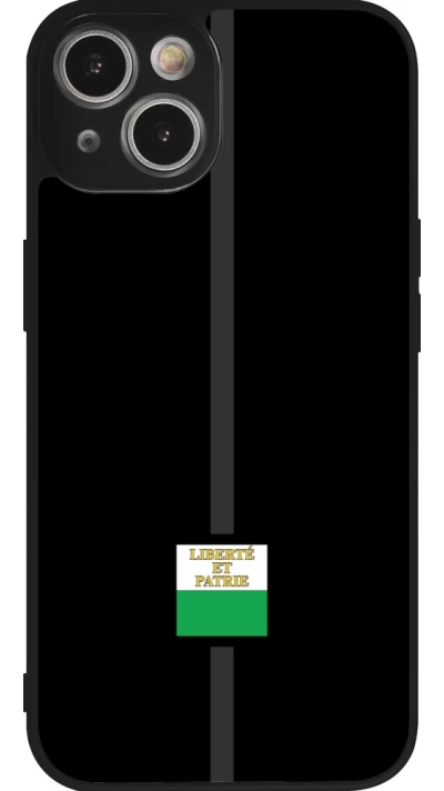 iPhone 14 Case Hülle - Silikon schwarz Kanton VD schwarz