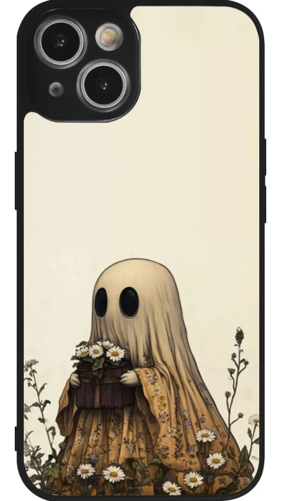 iPhone 14 Case Hülle - Silikon schwarz Halloween 2025 Ghost gardener