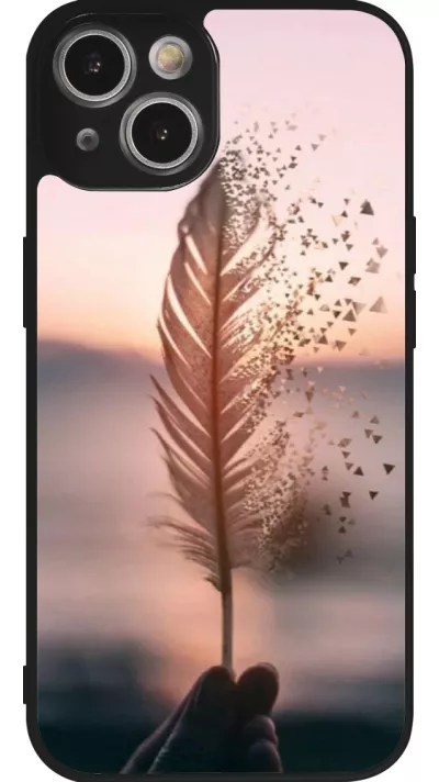 Coque iPhone 14 - Silicone rigide noir Hello September 11 19