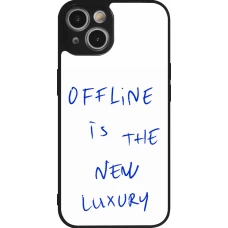 iPhone 14 Case Hülle - Silikon schwarz Offline is the new luxury