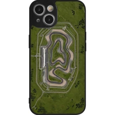 Coque iPhone 14 - Silicone rigide noir Sports 2026 Circuit