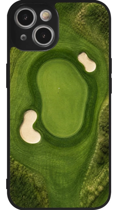 Coque iPhone 14 - Silicone rigide noir Sports 2026 Golf