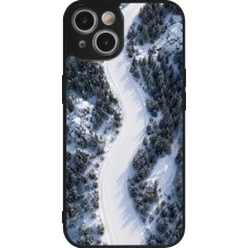 Coque iPhone 14 - Silicone rigide noir Sports 2026 Ski