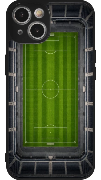 Coque iPhone 14 - Silicone rigide noir Sports 2026 Soccer
