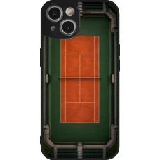 Coque iPhone 14 - Silicone rigide noir Sports 2026 Tennis