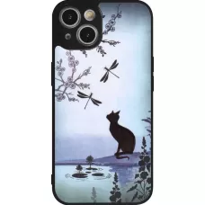 iPhone 14 Case Hülle - Silikon schwarz Spring 19 12