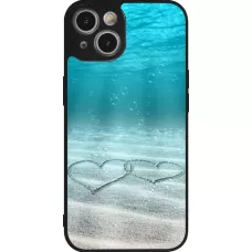 Coque iPhone 14 - Silicone rigide noir Summer 18 19
