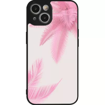 Coque iPhone 14 - Silicone rigide noir Summer 20 15