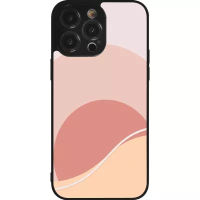 iPhone 14 Pro Max Case Hülle - Silikon schwarz Autumn 22 abstract sunrise