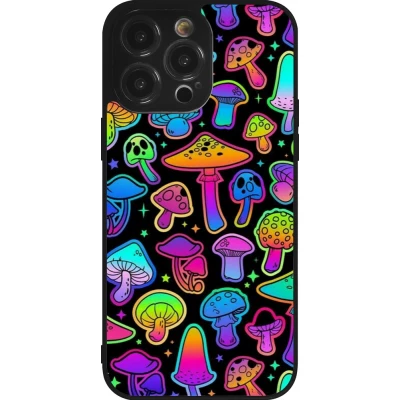 iPhone 14 Pro Max Case Hülle - Silikon schwarz Autumn 2024 magic mushrooms