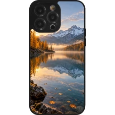 iPhone 14 Pro Max Case Hülle - Silikon schwarz Autumn 26 Autumn lake