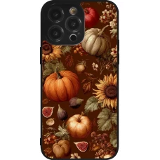 iPhone 14 Pro Max Case Hülle - Silikon schwarz Autumn 26 Autumn still life