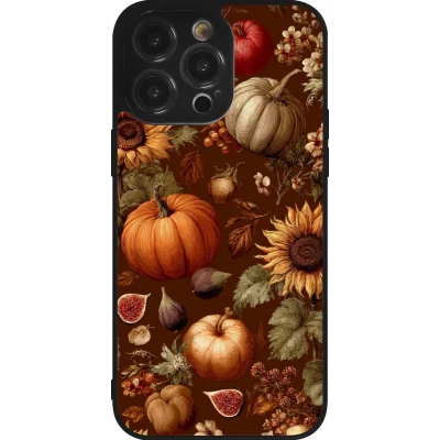 iPhone 14 Pro Max Case Hülle - Silikon schwarz Autumn 26 Autumn still life