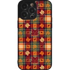 iPhone 14 Pro Max Case Hülle - Silikon schwarz Autumn 26 Autumn pattern