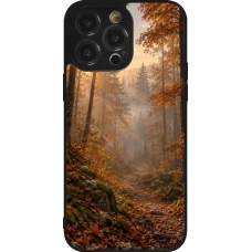 iPhone 14 Pro Max Case Hülle - Silikon schwarz Autumn 26 Autumn walk