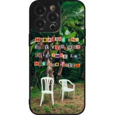iPhone 14 Pro Max Case Hülle - Silikon schwarz Chairs DTMF