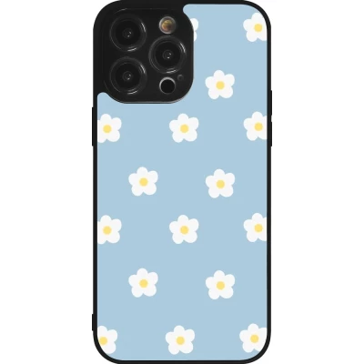 iPhone 14 Pro Max Case Hülle - Silikon schwarz Easter 2024 daisy flower