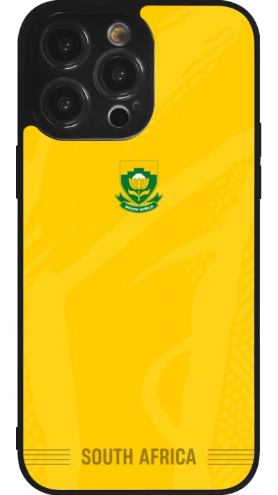 iPhone 14 Pro Max Case Hülle - Silikon schwarz Südafrika 2026 personalisierbares Fussballtrikot
