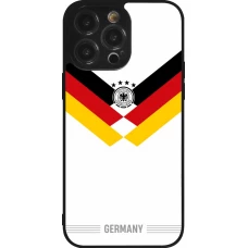 iPhone 14 Pro Max Case Hülle - Silikon schwarz Deutschland 2026 personalisierbares Fussballtrikot