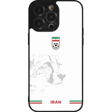 iPhone 14 Pro Max Case Hülle - Silikon schwarz Iran 2026 personalisierbares Fussballtrikot