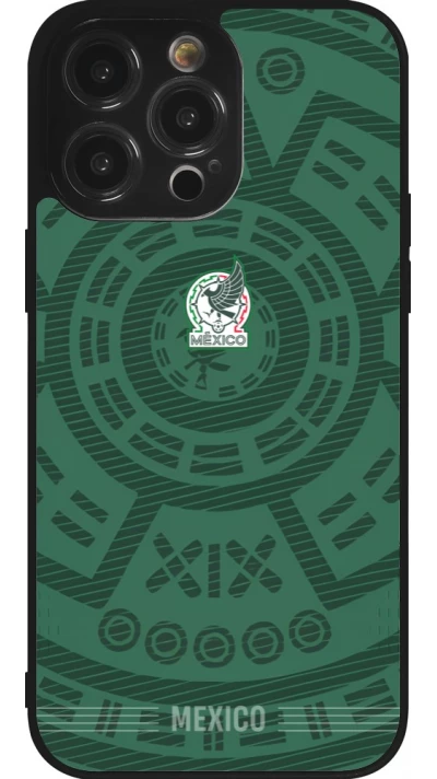 iPhone 14 Pro Max Case Hülle - Silikon schwarz Mexiko 2026 personalisierbares Fussballtrikot
