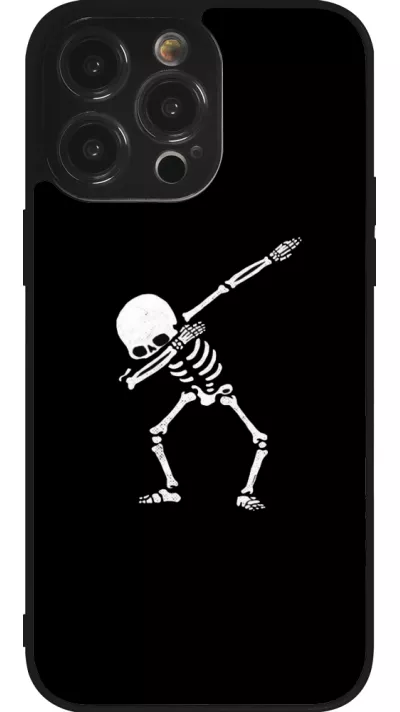 iPhone 14 Pro Max Case Hülle - Silikon schwarz Halloween 19 09