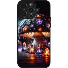 iPhone 14 Pro Max Case Hülle - Silikon schwarz Halloween Zaubertrank Magie