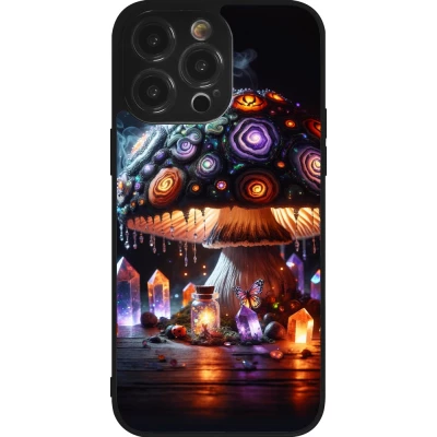 iPhone 14 Pro Max Case Hülle - Silikon schwarz Halloween Zaubertrank Magie