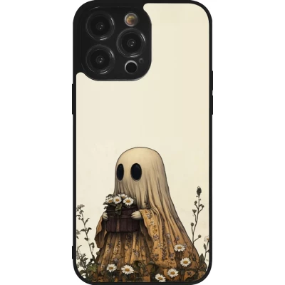 iPhone 14 Pro Max Case Hülle - Silikon schwarz Halloween 2025 Ghost gardener