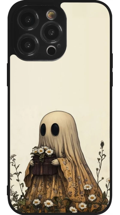 iPhone 14 Pro Max Case Hülle - Silikon schwarz Halloween 2025 Ghost gardener