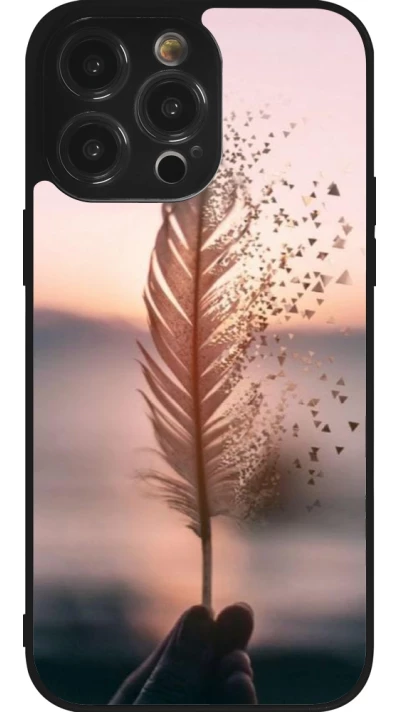 iPhone 14 Pro Max Case Hülle - Silikon schwarz Hello September 11 19