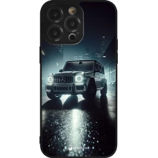 iPhone 14 Pro Max Case Hülle - Silikon schwarz Mercedes G AMG Nacht