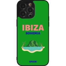 Coque iPhone 14 Pro Max - Silicone rigide noir Pop Summer Destination Ibiza