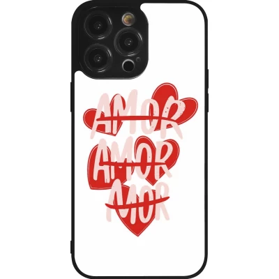 iPhone 14 Pro Max Case Hülle - Silikon schwarz Saint Valentines Day 26 Amor