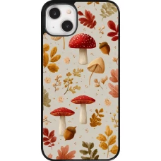 Coque iPhone 14 Plus - Autumn 26 Mushrooms and leaves