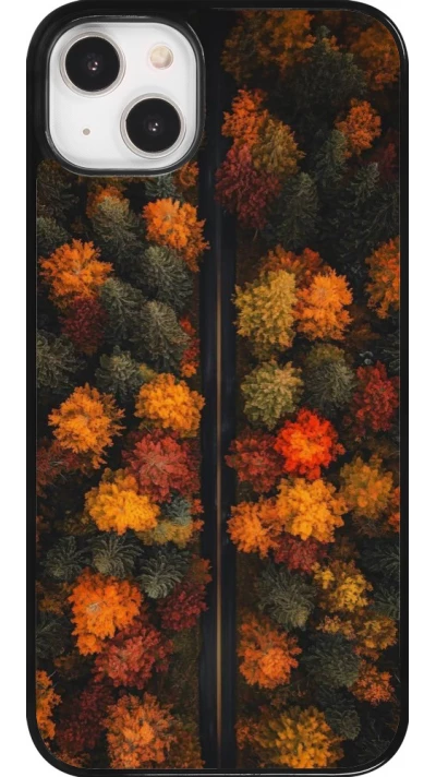 Coque iPhone 14 Plus - Autumn 26 Road in autumn