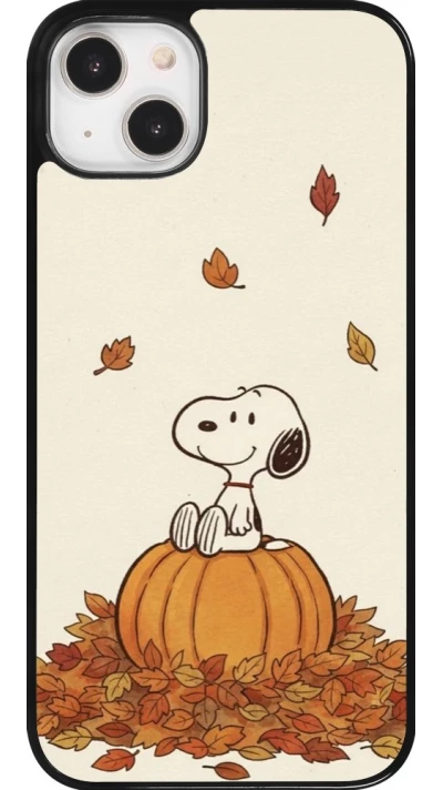 Coque iPhone 14 Plus - Autumn 26 Snoopy autumn