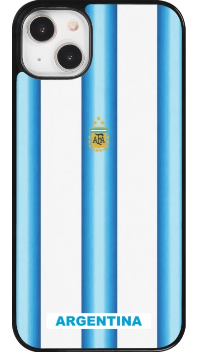 Coque iPhone 14 Plus - Maillot de football Argentine 2026 personnalisable