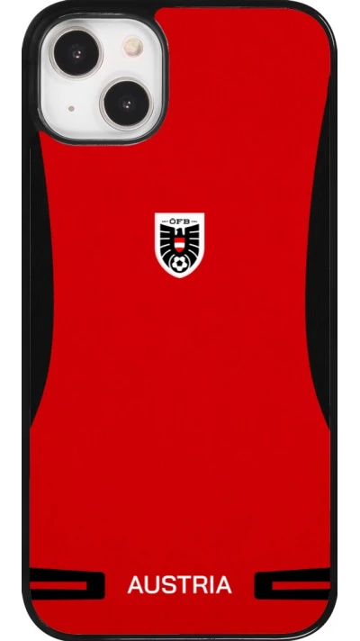 iPhone 14 Plus Case Hülle - O?sterreich 2026 personalisierbares Fussballtrikot