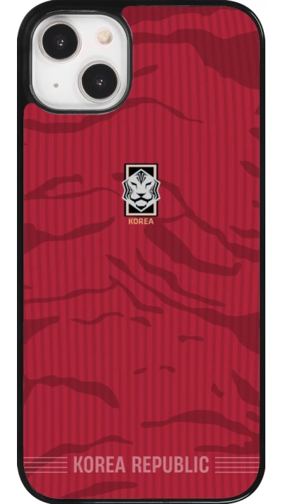 iPhone 14 Plus Case Hülle - Südkorea 2026 personalisierbares Fussballtrikot