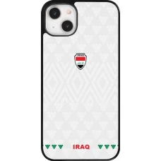 Coque iPhone 14 Plus - Maillot de football Irak 2026 personnalisable