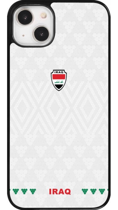 Coque iPhone 14 Plus - Maillot de football Irak 2026 personnalisable