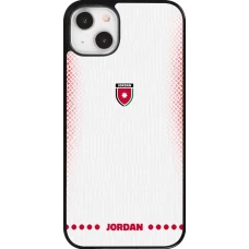Coque iPhone 14 Plus - Maillot de football Jordanie 2026 personnalisable