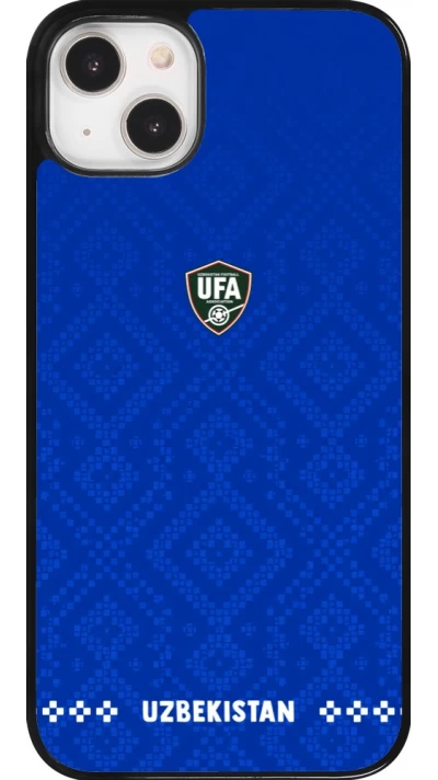 iPhone 14 Plus Case Hülle - Usbekistan 2026 personalisierbares Fussballtrikot