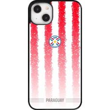 Coque iPhone 14 Plus - Maillot de football Paraguay 2026 personnalisable