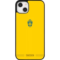 Coque iPhone 14 Plus - Maillot de football Suède 2026 personnalisable