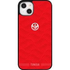 Coque iPhone 14 Plus - Maillot de football Tunisie 2026 personnalisable
