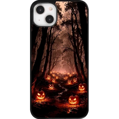 Coque iPhone 14 Plus - Halloween 2025 Road of Terrifying Pumpkins