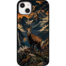 Coque iPhone 14 Plus - Linocut Chamois