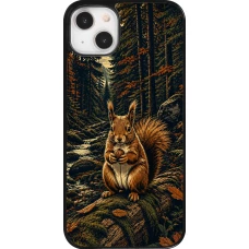 Coque iPhone 14 Plus - Linocut Ecureuil
